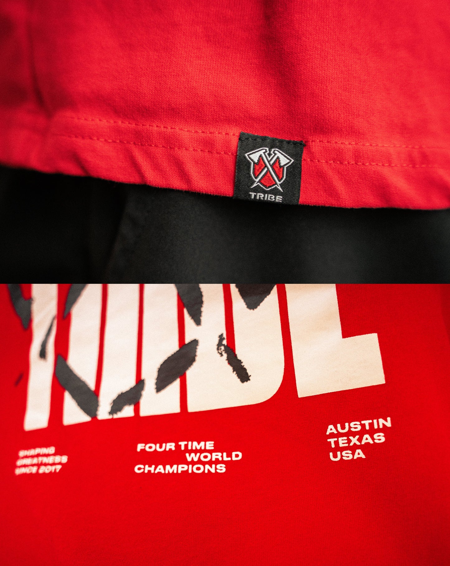 CORE RED TEE