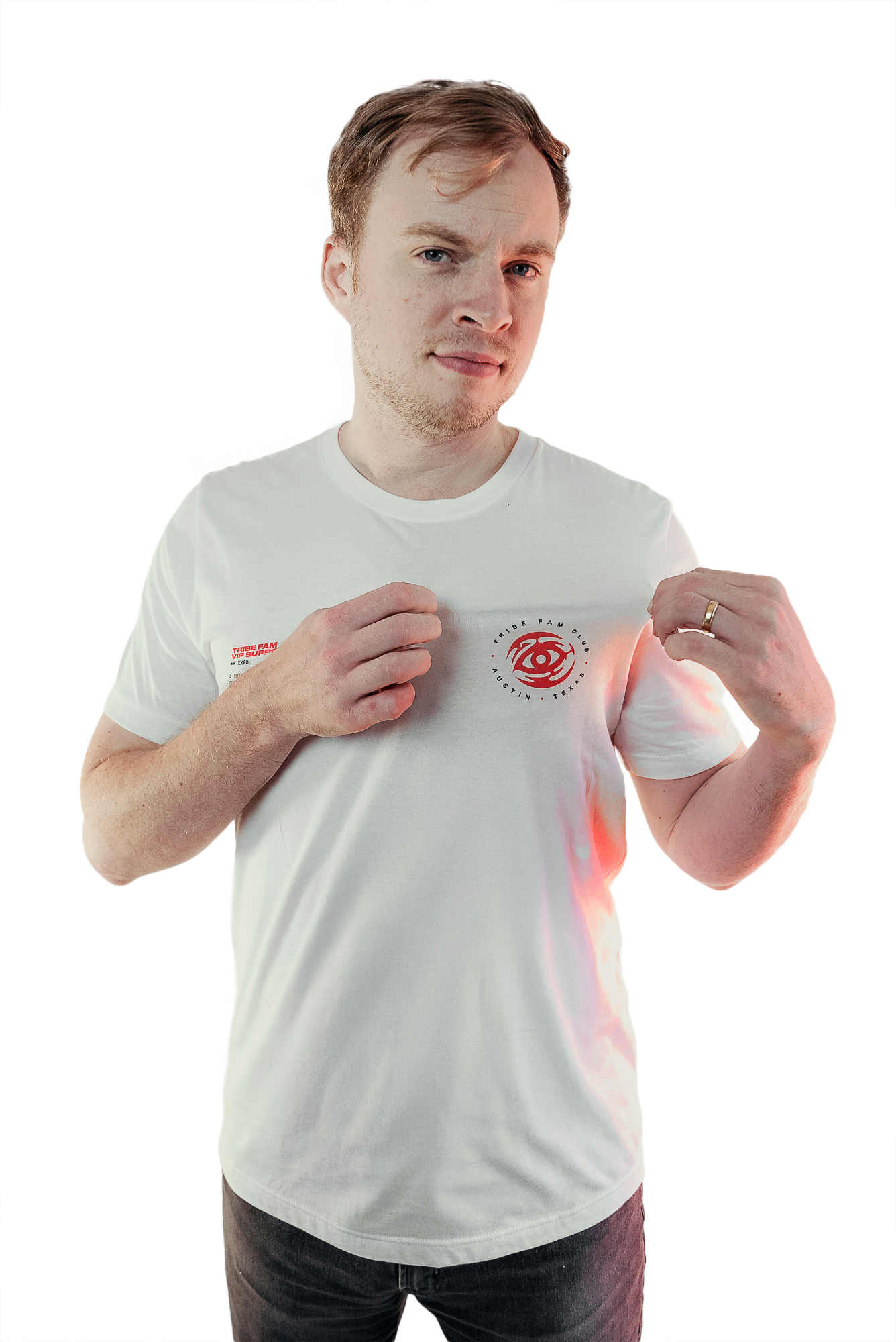 Tribe Fam Club White T-Shirt